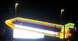 Blackpool Illuminations Rocket Tram