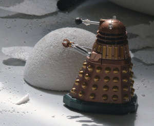 model darlek - full size polystyrene sphere